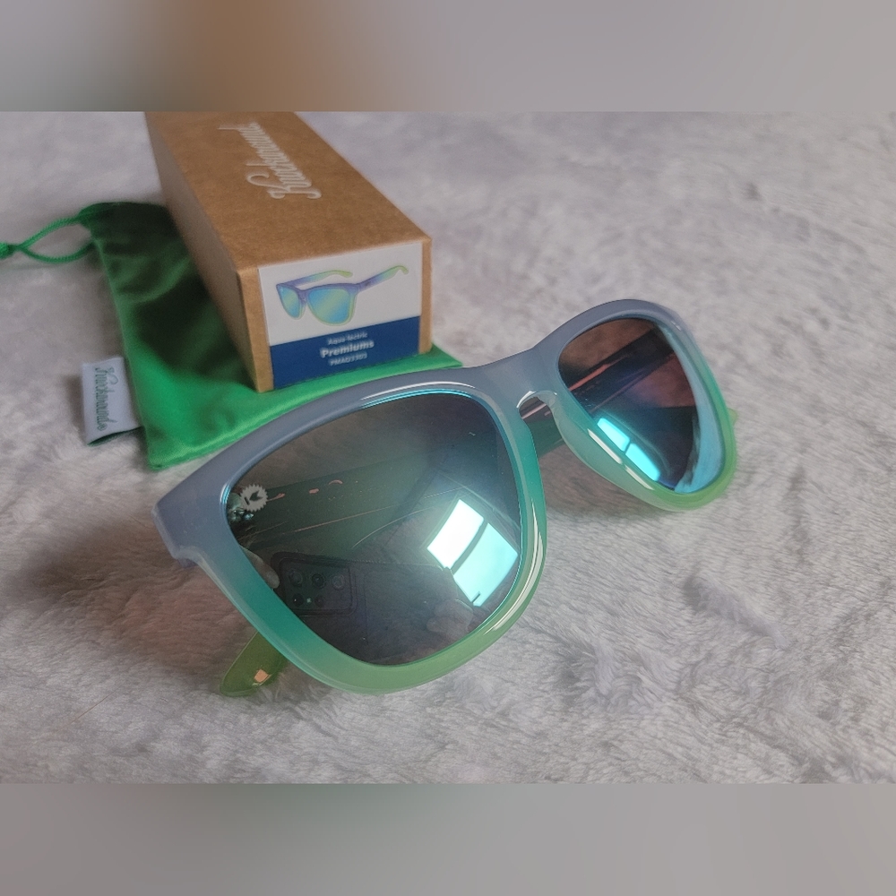 *NEW in box* Knockaround Sunglasses, Aqua-lectric Premiums